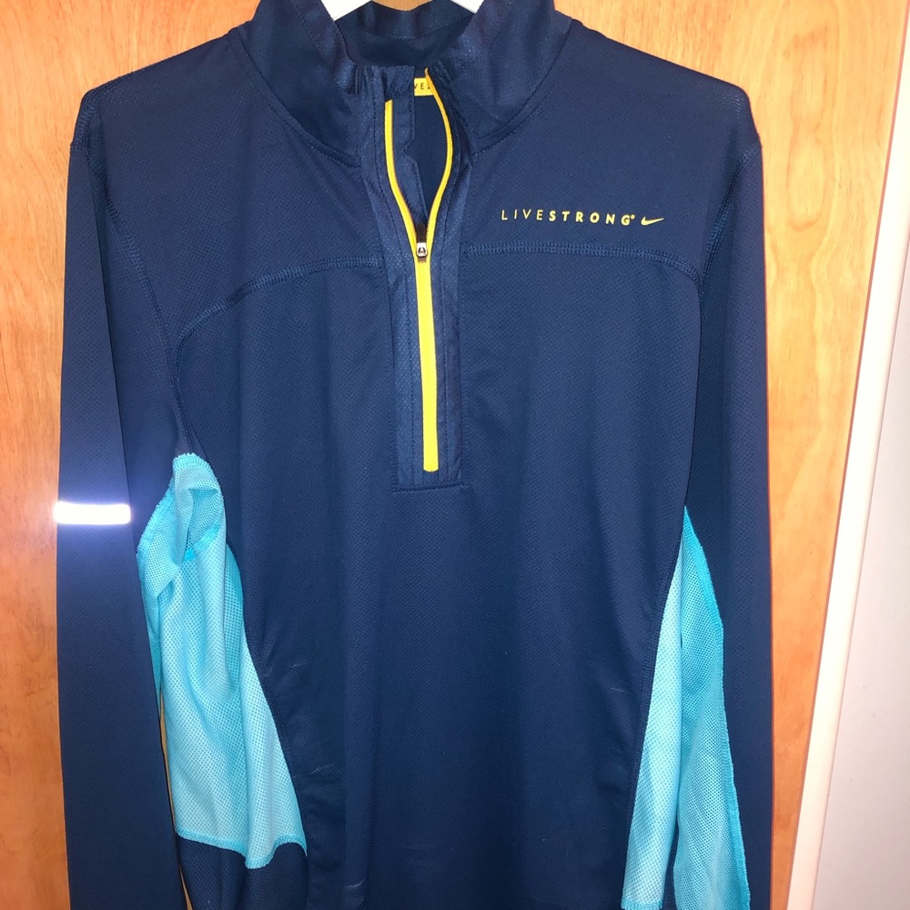 Men’s live strong zip up